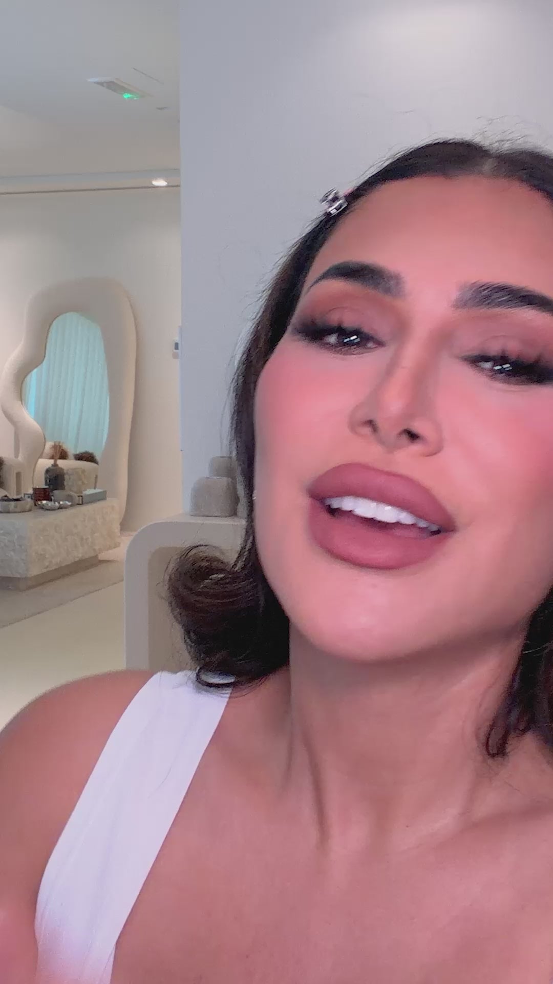 Liquid Matte Mousse on Huda