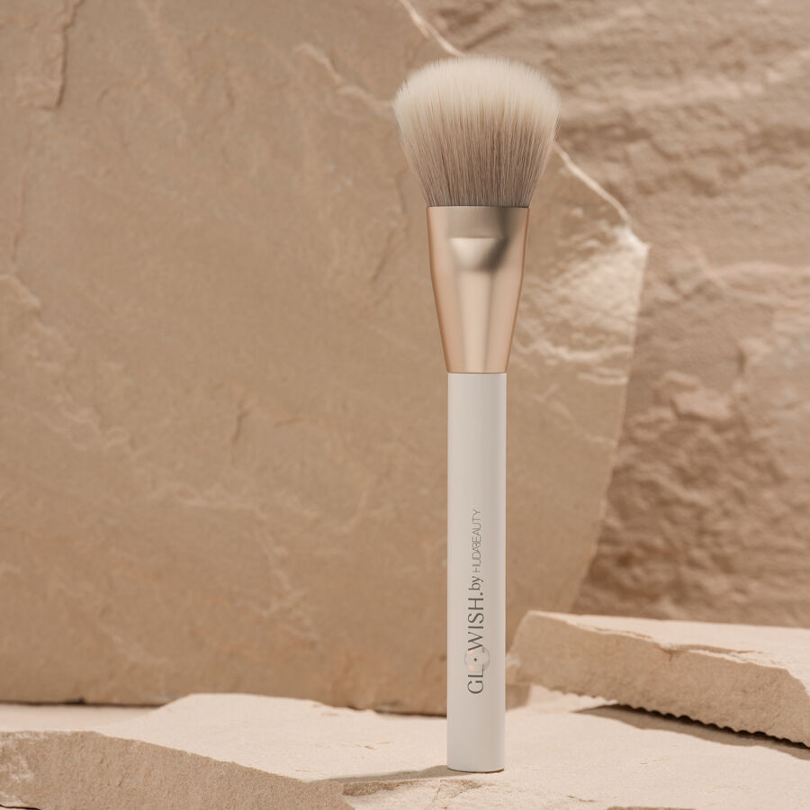 Shop Huda Beauty Glowish All Over Bronze  Brush