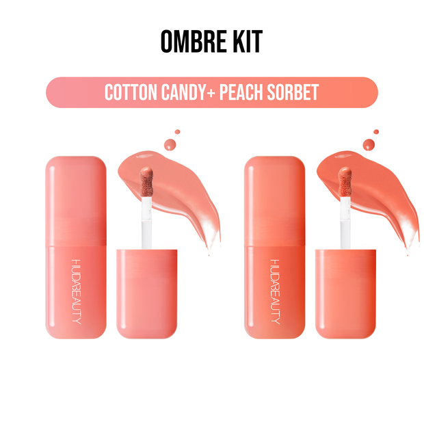 Blush Filter Ombre Kit: Cotton Candy + Peach Sorbet