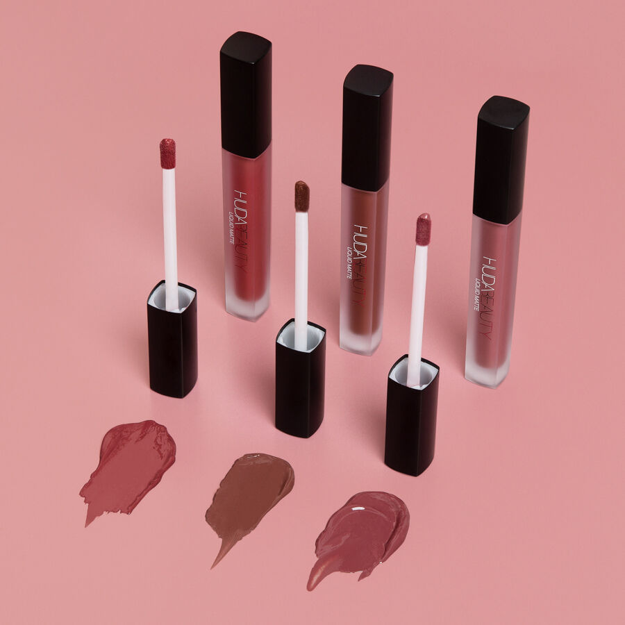 huda beauty liquid matte lipgloss 