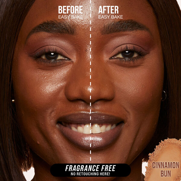 Easy Bake Fragrance Free Loose Baking and Setting Powder Cinnamon Bun