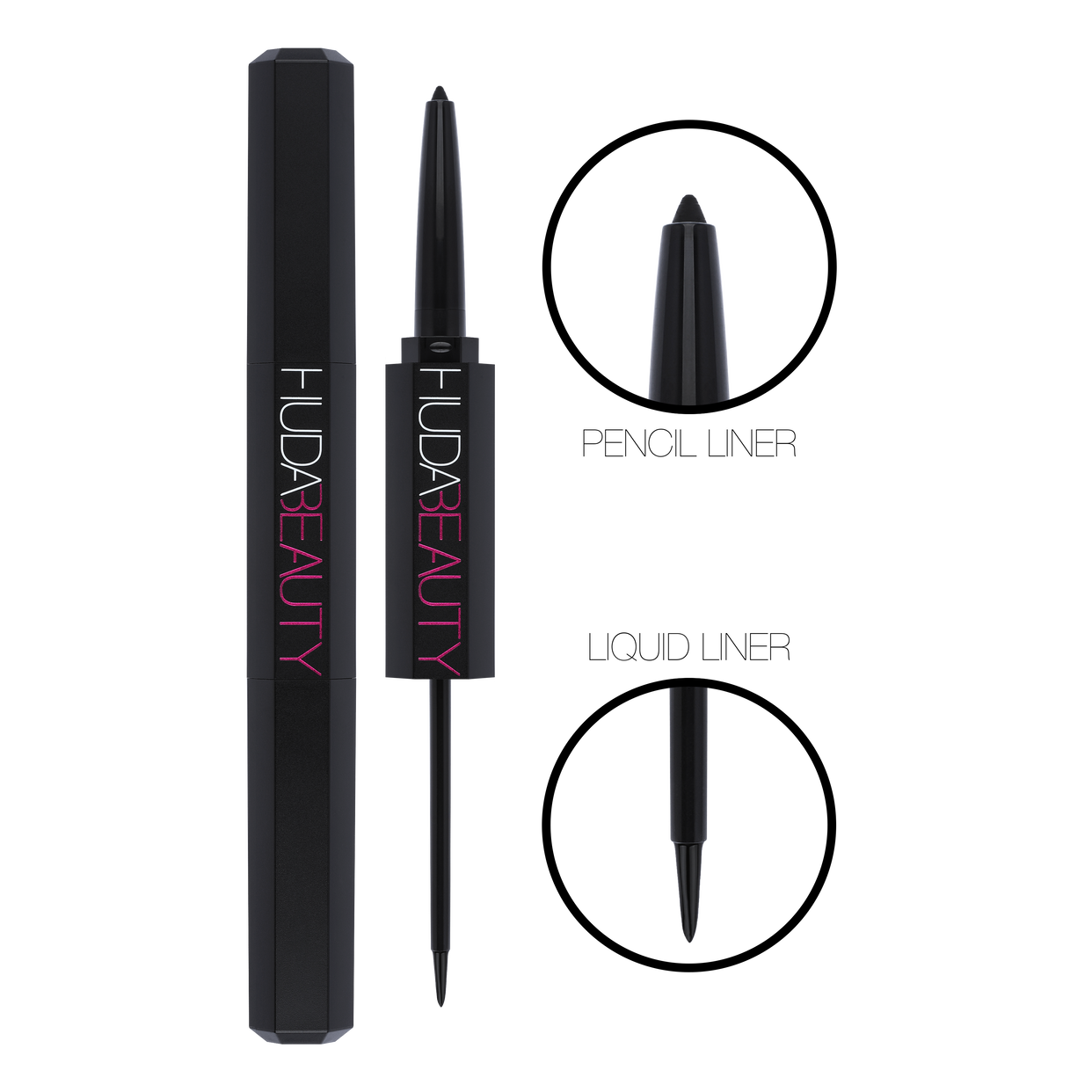 Stole på kølig ambition Life Liner Duo Pencil & Liquid Eyeliner | HUDA BEAUTY
