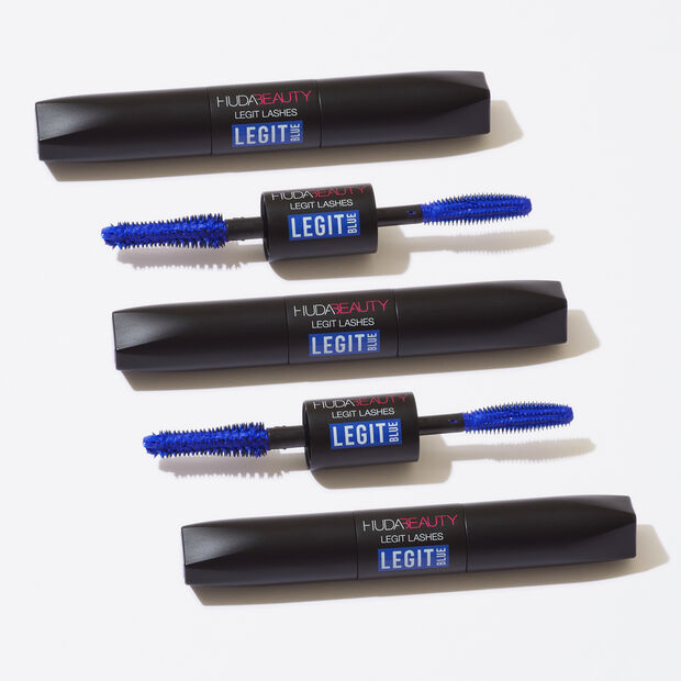LEGIT Lashes Double-Ended Mascara Mini (Electric Blue)