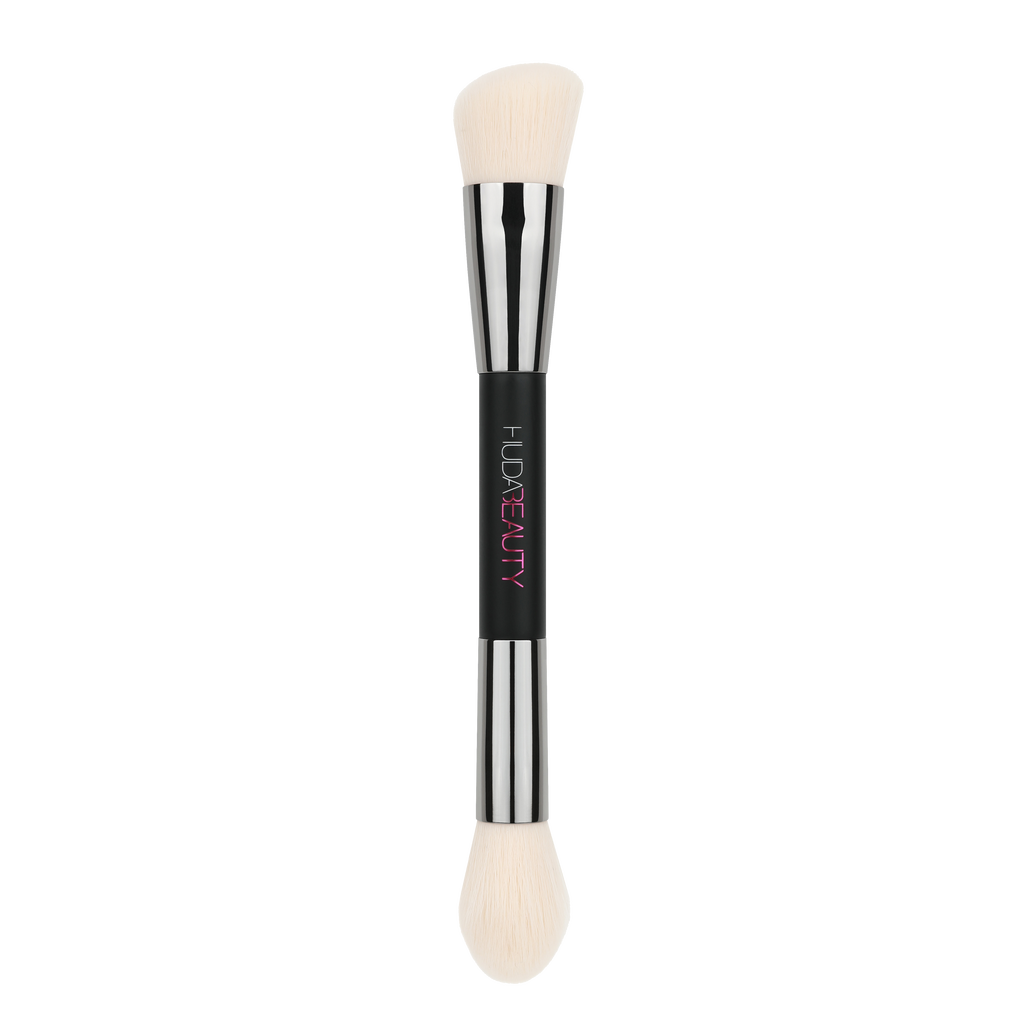 Bake & Blend Dual-Ended Setting Complexion Brush, , hi-res
