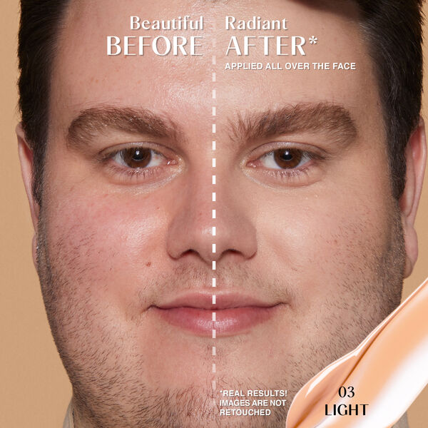 GloWish Bright Light Hydrating Sheer Vegan Concealer - 03 Light