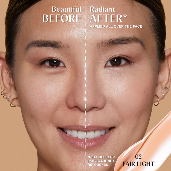 GloWish Bright Light Hydrating Sheer Vegan Concealer - 02 Fair Light