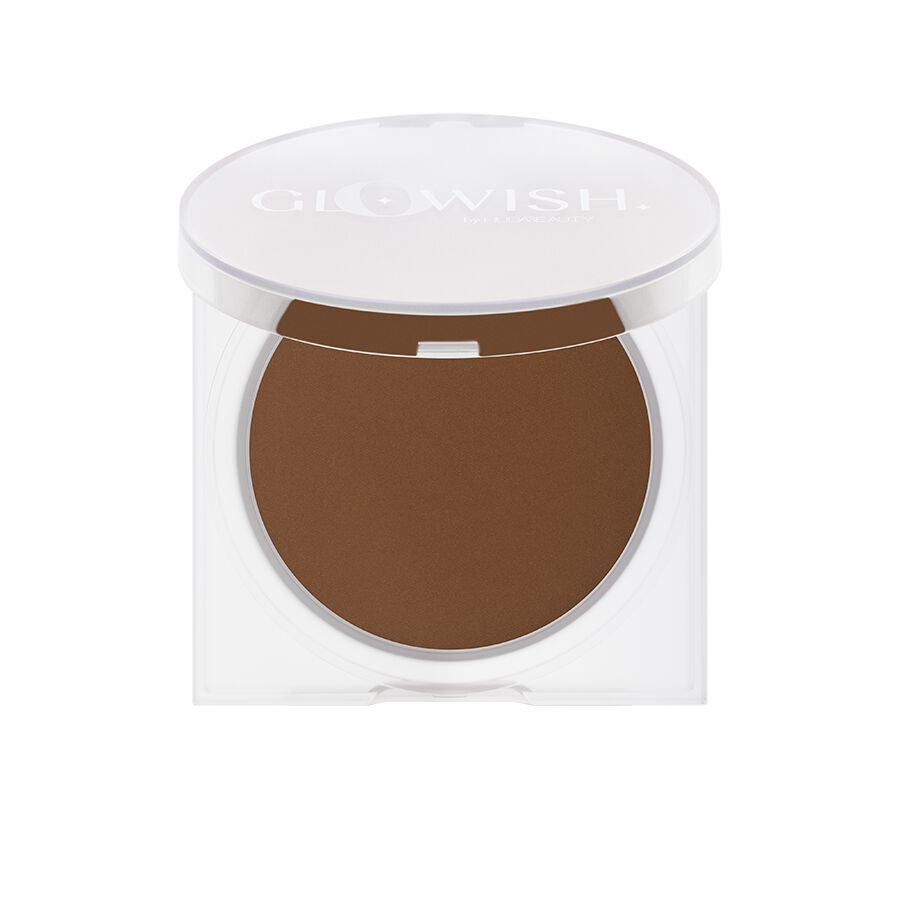 Huda Beauty Glowish Luminous Pressed Powder In Rich In 12 Rich