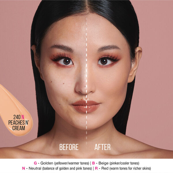 #FauxFilter Luminous Matte Foundation Peaches N Cream 245B