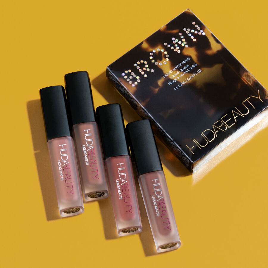 huda beauty liquid matte lipstick brown edition