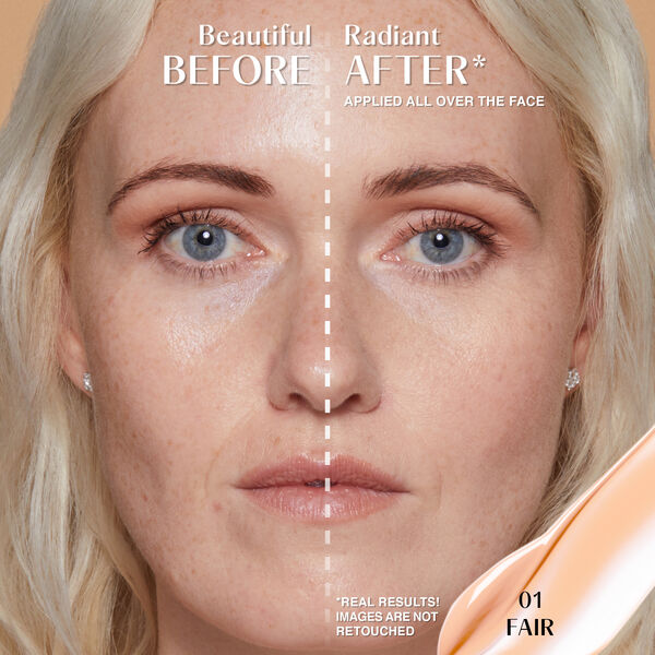 GloWish Bright Light Hydrating Sheer Vegan Concealer - 01 Fair