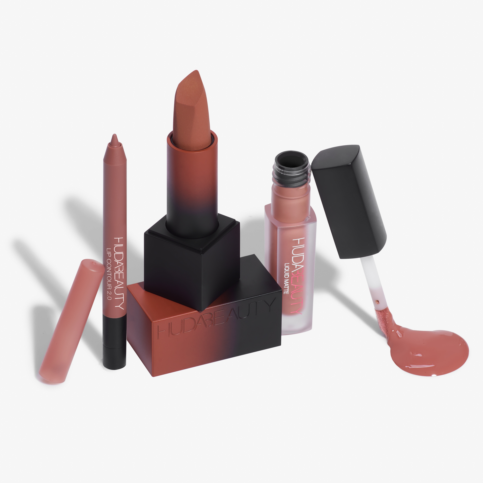 Huda Beauty- OG Liquid Matte Lipstick (Raw) – Amreki